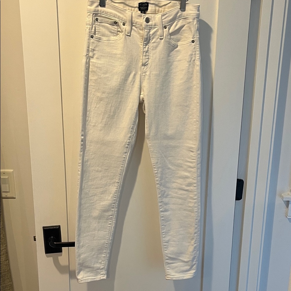 J. Crew Women's Cream Skinny Jeans